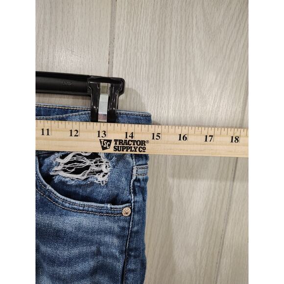 Buckle Black Distressed Women's Jeans Size 26 BBW2110 Stretch Grunge - Picture 6 of 8